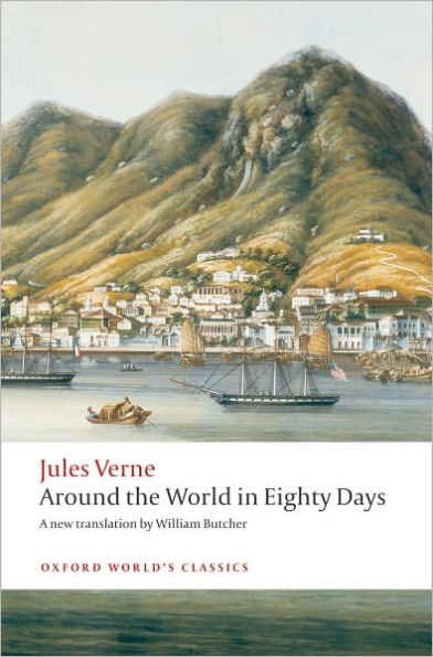 Cover of Around the World in Eighty Days by Jules Verne